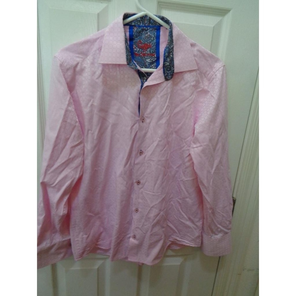 Sugar That Shirt is Sweet Men's Dress Shirt Pink S